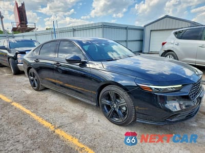 Czwarte zdjęcie samochodu z boku: 2024 HONDA ACCORD HYBRID SPORT-L VIN:1HGCY2F78RA074992 - miniatura