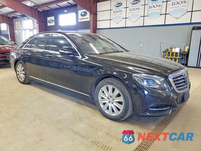 Czwarte zdjęcie samochodu z boku: 2015 MERCEDES-BENZ S 550 4MATIC VIN:WDDUG8FB5FA153650 - miniatura