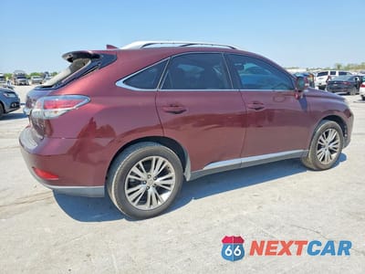Trzecie zdjęcie samochodu z tyłu: 2014 LEXUS RX 350 BASE VIN:2T2ZK1BA1EC137986 - miniatura