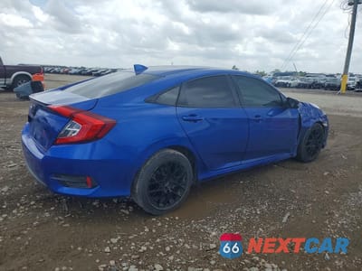 Trzecie zdjęcie samochodu z tyłu: 2016 HONDA CIVIC EX VIN:2HGFC1F38GH653787 - miniatura
