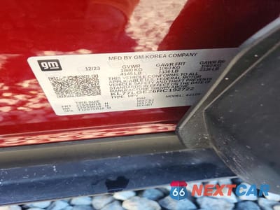 Zdjęcie 12 z 12 samochodu: 2024 CHEVROLET TRAX 1RS VIN:KL77LGE26RC192722 - miniatura