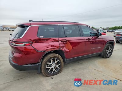 Trzecie zdjęcie samochodu z tyłu: 2025 JEEP GRAND CHEROKEE LIMITED VIN:1C4RJKBG3S8702263 - miniatura