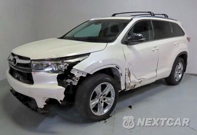 Drugie zdjęcie samochodu z przodu: 2015 TOYOTA HIGHLANDER LIMITED PLATINUM VIN:5TDDKRFH0FS175061 - miniatura