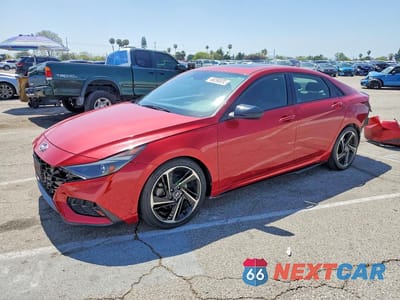2021 HYUNDAI ELANTRA N LINE KMHLR4AF6MU152128 - główne zdjęcie licytacji z USA - miniatura