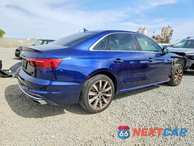 Trzecie zdjęcie samochodu z tyłu: 2020 AUDI A4 PREMIUM PLUS VIN:WAUHMAF45LA042957 - miniatura