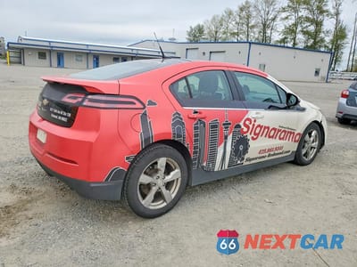 Trzecie zdjęcie samochodu z tyłu: 2012 CHEV VOLT VIN:1G1RD6E45CU113488 - miniatura