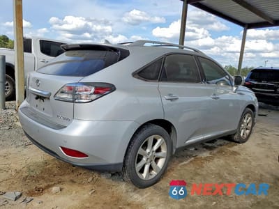 Trzecie zdjęcie samochodu z tyłu: 2010 LEXUS RX 350 BASE VIN:2T2ZK1BA0AC030146 - miniatura