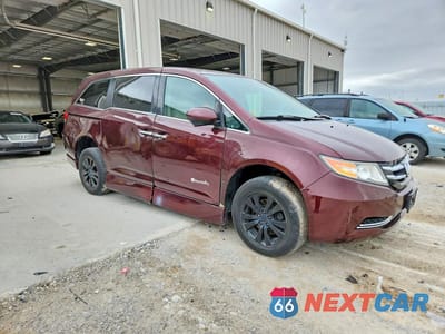 Czwarte zdjęcie samochodu z boku: 2014 HONDA ODYSSEY EXL VIN:5FNRL5H69EB099379 - miniatura