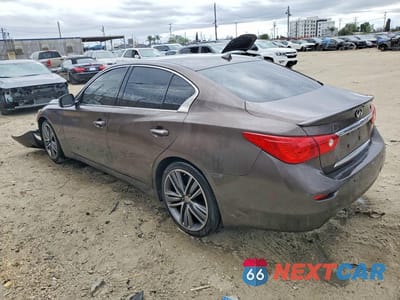 Drugie zdjęcie samochodu z przodu: 2014 INFINITI Q50 SPORT VIN:JN1BV7AP3EM683135 - miniatura