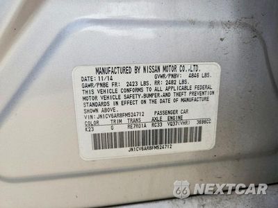 Zdjęcie 12 z 12 samochodu: 2015 INFINITI Q40 BASE VIN:JN1CV6AR8FM524712 - miniatura