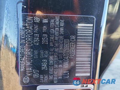 Zdjęcie 13 z 13 samochodu: 2018 KIA CADENZA PREMIUM VIN:KNALC4J17J5099310 - miniatura