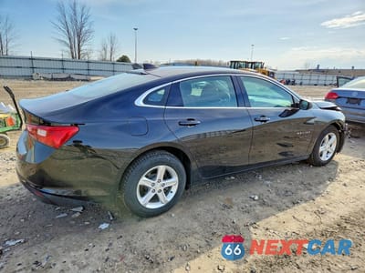 Trzecie zdjęcie samochodu z tyłu: 2022 CHEVROLET MALIBU LS VIN:1G1ZB5ST7NF209349 - miniatura