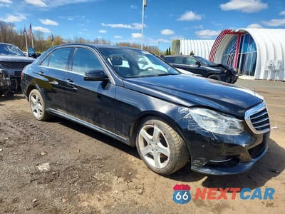 Czwarte zdjęcie samochodu z boku: 2016 MERCEDES-BENZ E 350 4MATIC VIN:WDDHF8JB4GB224716 - miniatura
