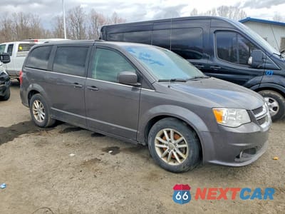 Czwarte zdjęcie samochodu z boku: 2019 DODGE GRAND CARAVAN SXT VIN:2C4RDGCG8KR739834 - miniatura