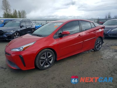 2019 TOYOTA PRIUS XLE JTDKARFU0K3078669 - główne zdjęcie licytacji z USA - miniatura