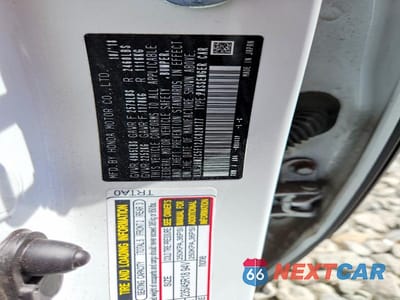 Zdjęcie 12 z 12 samochodu: 2018 HONDA CLARITY VIN:JHMZC5F12JC020177 - miniatura