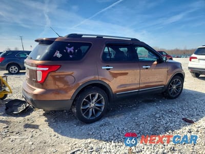 Trzecie zdjęcie samochodu z tyłu: 2011 FORD EXPLORER LIMITED VIN:1FMHK8F86BGA27492 - miniatura