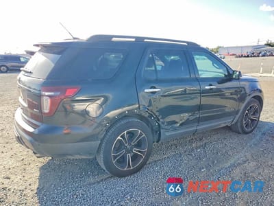 Trzecie zdjęcie samochodu z tyłu: 2014 FORD EXPLORER SPORT VIN:1FM5K8GT1EGC36116 - miniatura