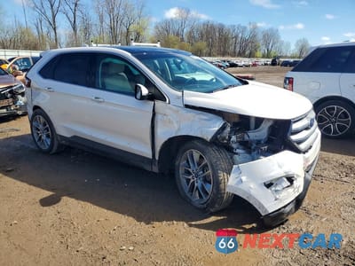 Czwarte zdjęcie samochodu z boku: 2015 FORD EDGE TITANIUM VIN:2FMTK4K86FBC03270 - miniatura