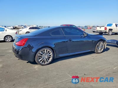 Trzecie zdjęcie samochodu z tyłu: 2014 INFINITI Q60 COUPE JOURNEY VIN:JN1CV6EK7EM112602 - miniatura