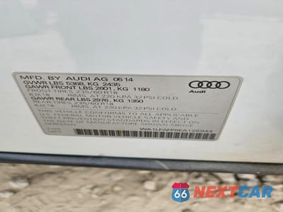 Zdjęcie 13 z 13 samochodu: 2014 AUDI Q5 PREMIUM PLUS VIN:WA1LFAFP8EA125944 - miniatura
