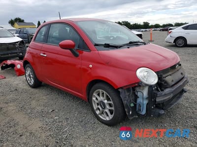Czwarte zdjęcie samochodu z boku: 2012 FIAT 500 POP VIN:3C3CFFAR8CT125271 - miniatura