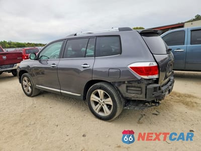 Drugie zdjęcie samochodu z przodu: 2012 TOYOTA HIGHLANDER LIMITED VIN:5TDDK3EH0CS101665 - miniatura