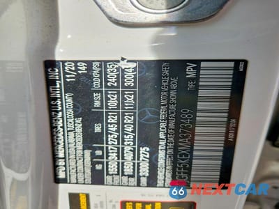 Zdjęcie 13 z 13 samochodu: 2021 MERCEDES-BENZ GLS 450 4MATIC VIN:4JGFF5KEXMA373489 - miniatura