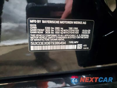 Zdjęcie 13 z 13 samochodu: 2026 BMW X6 XDRIVE40I VIN:5UX33EX08T9386494 - miniatura