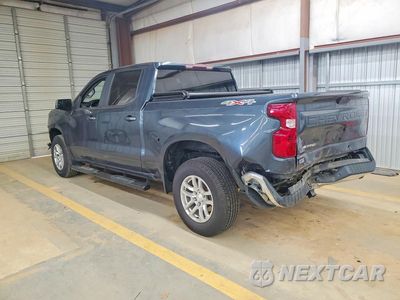 Drugie zdjęcie samochodu z przodu: 2019 CHEVROLET SILVERADO K1500 LT VIN:1GCUYDED3KZ400193 - miniatura