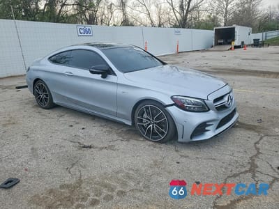 Czwarte zdjęcie samochodu z boku: 2023 MERCEDES-BENZ C43 AMG VIN:W1KWJ6EB3PG132522 - miniatura