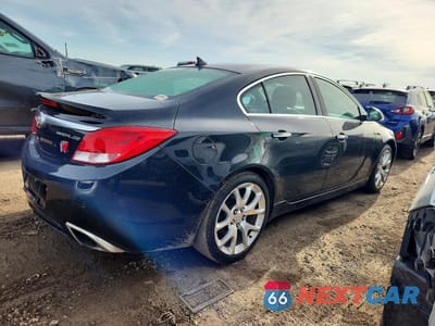 Trzecie zdjęcie samochodu z tyłu: 2013 BUICK REGAL GS VIN:2G4GV5GV2D9161147 - miniatura