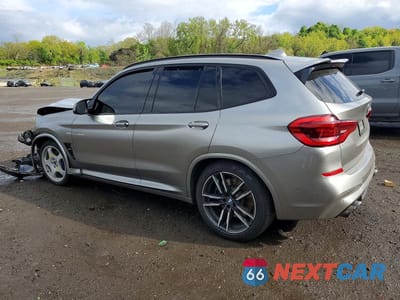 Drugie zdjęcie samochodu z przodu: 2020 BMW X3 M COMPETITION VIN:5YMTS0C06L9B30328 - miniatura