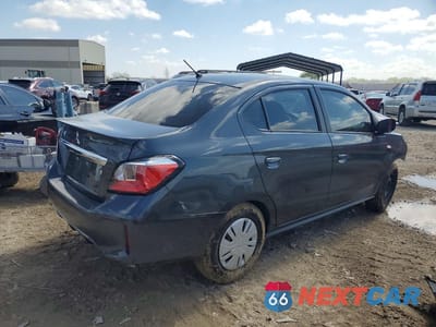 Trzecie zdjęcie samochodu z tyłu: 2024 MITSUBISHI MIRAGE G4 ES VIN:ML32FUFJ8RHF04363 - miniatura