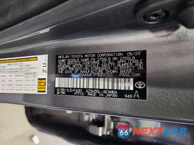 Zdjęcie 12 z 12 samochodu: 2023 TOYOTA CROWN XLE VIN:JTDAAAAF7P3007157 - miniatura