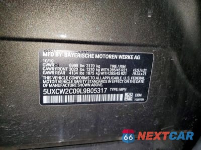 Zdjęcie 14 z 14 samochodu: 2020 BMW X7 XDRIVE40I VIN:5UXCW2C09L9B05317 - miniatura