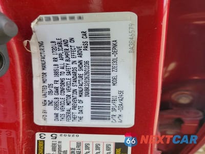 Zdjęcie 12 z 12 samochodu: 2006 TOYOTA COROLLA LE VIN:1NXBR32E06Z601236 - miniatura