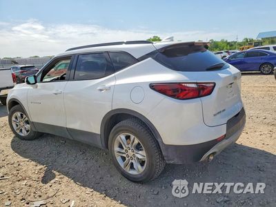 Drugie zdjęcie samochodu z przodu: 2022 CHEVROLET BLAZER 3LT VIN:3GNKBJRSXNS222341 - miniatura