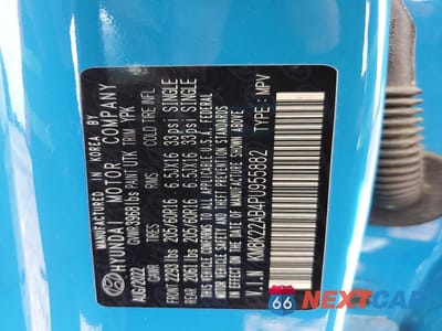 Zdjęcie 12 z 12 samochodu: 2023 HYUNDAI KONA SE VIN:KM8K22AB4PU955882 - miniatura