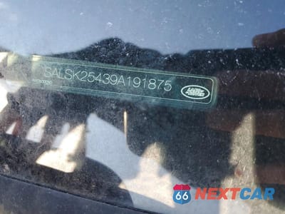 Zdjęcie 14 z 14 samochodu: 2009 LAND ROVER RANGE ROVER SPORT HSE VIN:SALSK25439A191875 - miniatura