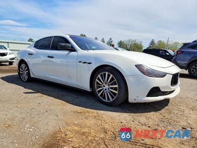 Czwarte zdjęcie samochodu z boku: 2015 MASERATI GHIBLI VIN:ZAM57XSA8F1139355 - miniatura