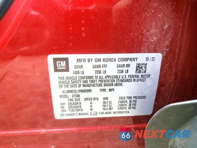 Zdjęcie 13 z 13 samochodu: 2023 BUICK ENCORE GX SELECT VIN:KL4MMESL1PB005999 - miniatura