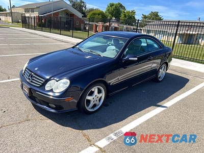 Drugie zdjęcie samochodu z przodu: 2003 MERCEDES-BENZ CLK 500 VIN:WDBTJ75J93F056586 - miniatura