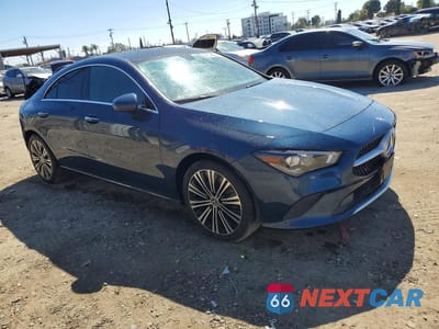 Czwarte zdjęcie samochodu z boku: 2021 MERCEDES-BENZ CLA 250 VIN:W1K5J4GB4MN163203 - miniatura