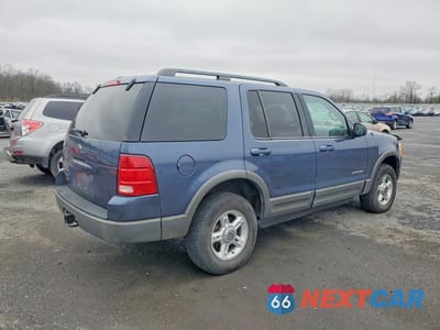 Trzecie zdjęcie samochodu z tyłu: 2002 FORD EXPLORER XLT VIN:1FMZU73E62ZC09166 - miniatura