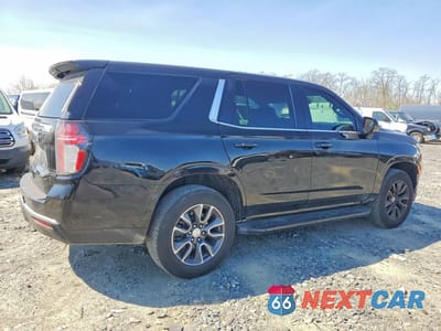 Trzecie zdjęcie samochodu z tyłu: 2023 CHEVROLET TAHOE K1500 VIN:1GNSKLED7PR404636 - miniatura