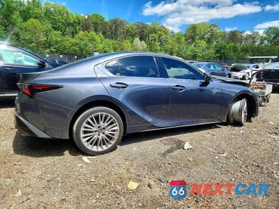 Trzecie zdjęcie samochodu z tyłu: 2023 LEXUS IS 300 VIN:JTHD81F2XP5050764 - miniatura