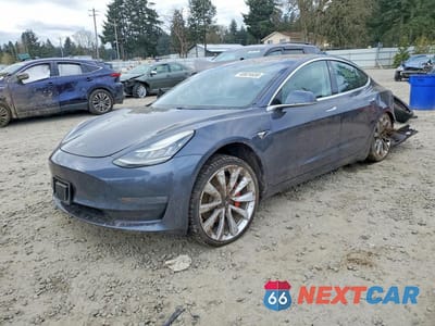 2019 TESLA MODEL 3 5YJ3E1EB8KF438428 - główne zdjęcie licytacji z USA - miniatura