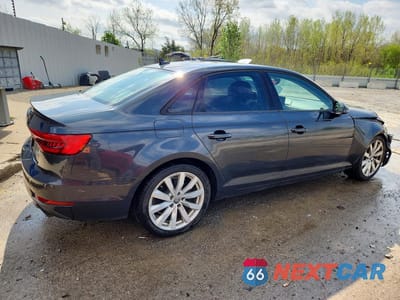 Trzecie zdjęcie samochodu z tyłu: 2017 AUDI A4 ULTRA PREMIUM VIN:WAUGMAF45HA075735 - miniatura