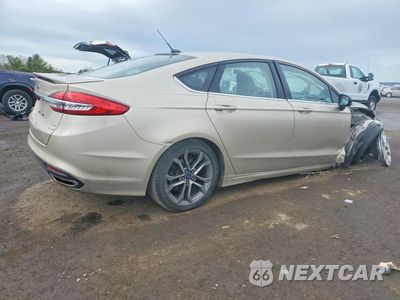Trzecie zdjęcie samochodu z tyłu: 2017 FORD FUSION SE VIN:3FA6P0H94HR391177 - miniatura